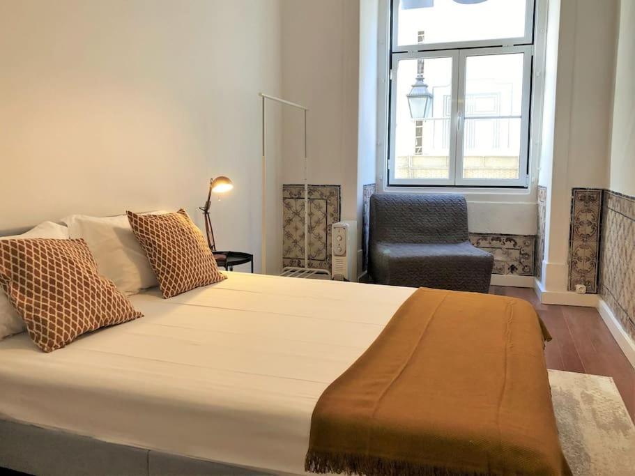 Sj1D Heart Of Baixa With New A/C * Stylish Leilighet Lisboa Eksteriør bilde
